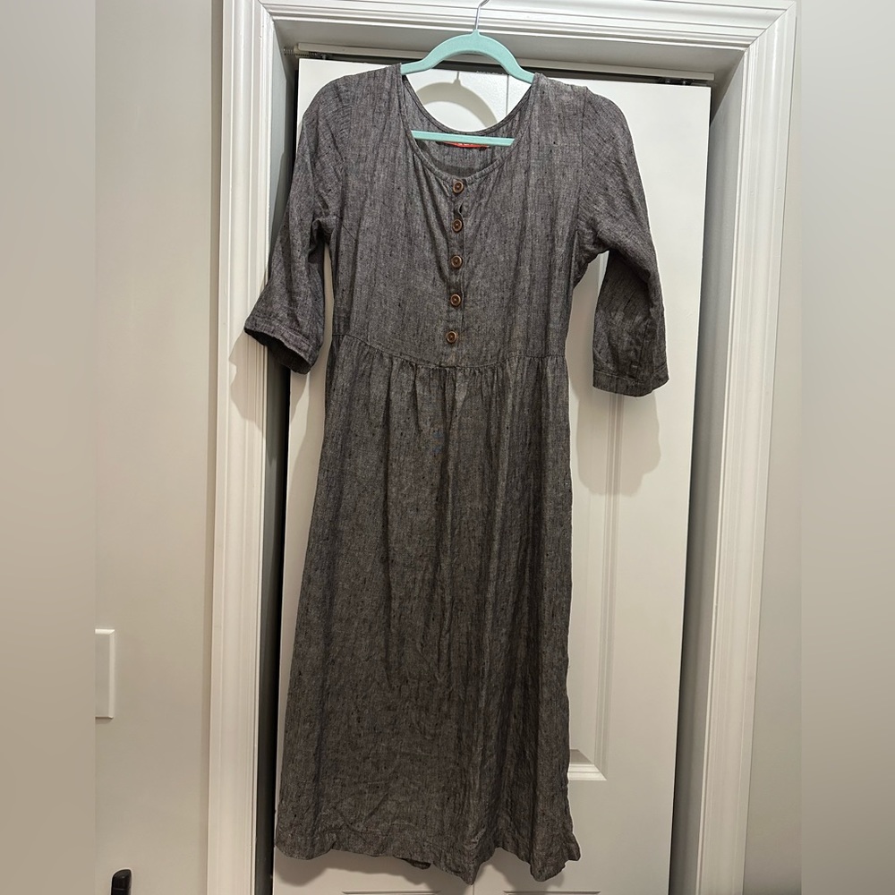Pyne and Smith Dress no. 12 - Gray Chambray